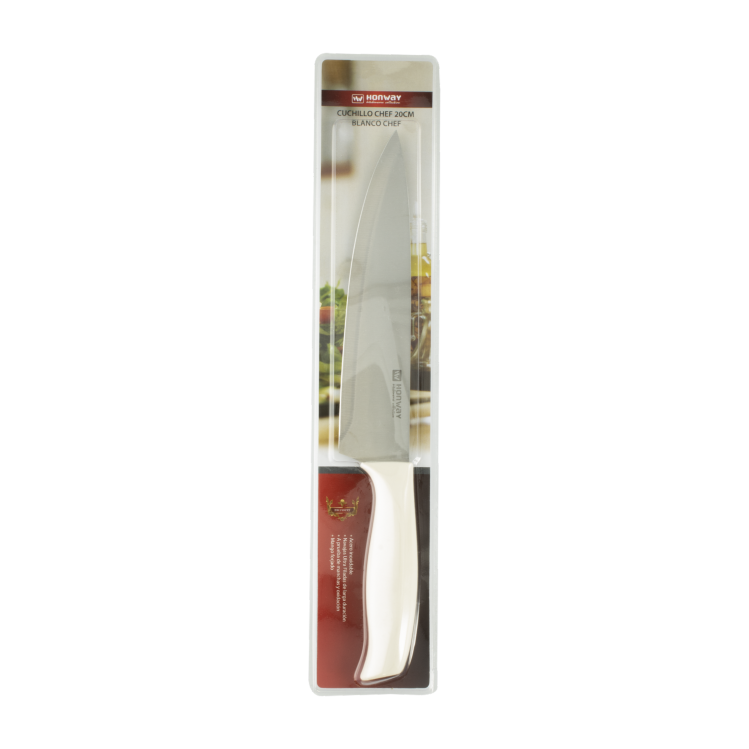 Cuchillo De Chef Color Naranja HONWAY Unidad