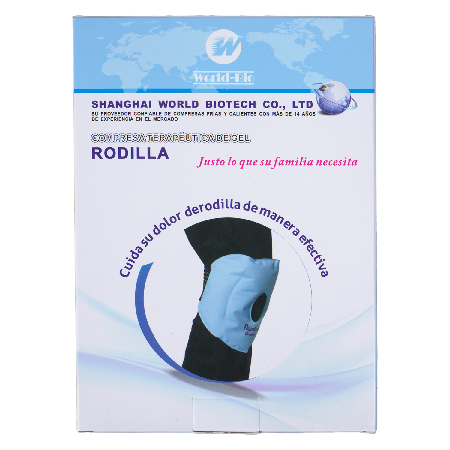 Compresa Frío Caliente Para Rodilla WORLD-BIO Unidad