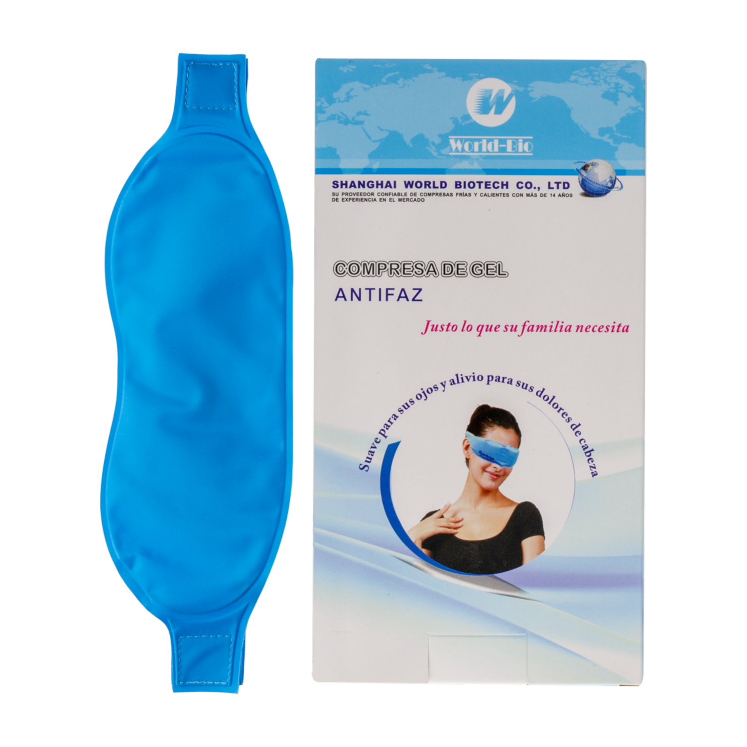 Compresa Frío/Caliente Para Ojos WORLD-BIO Unidad
