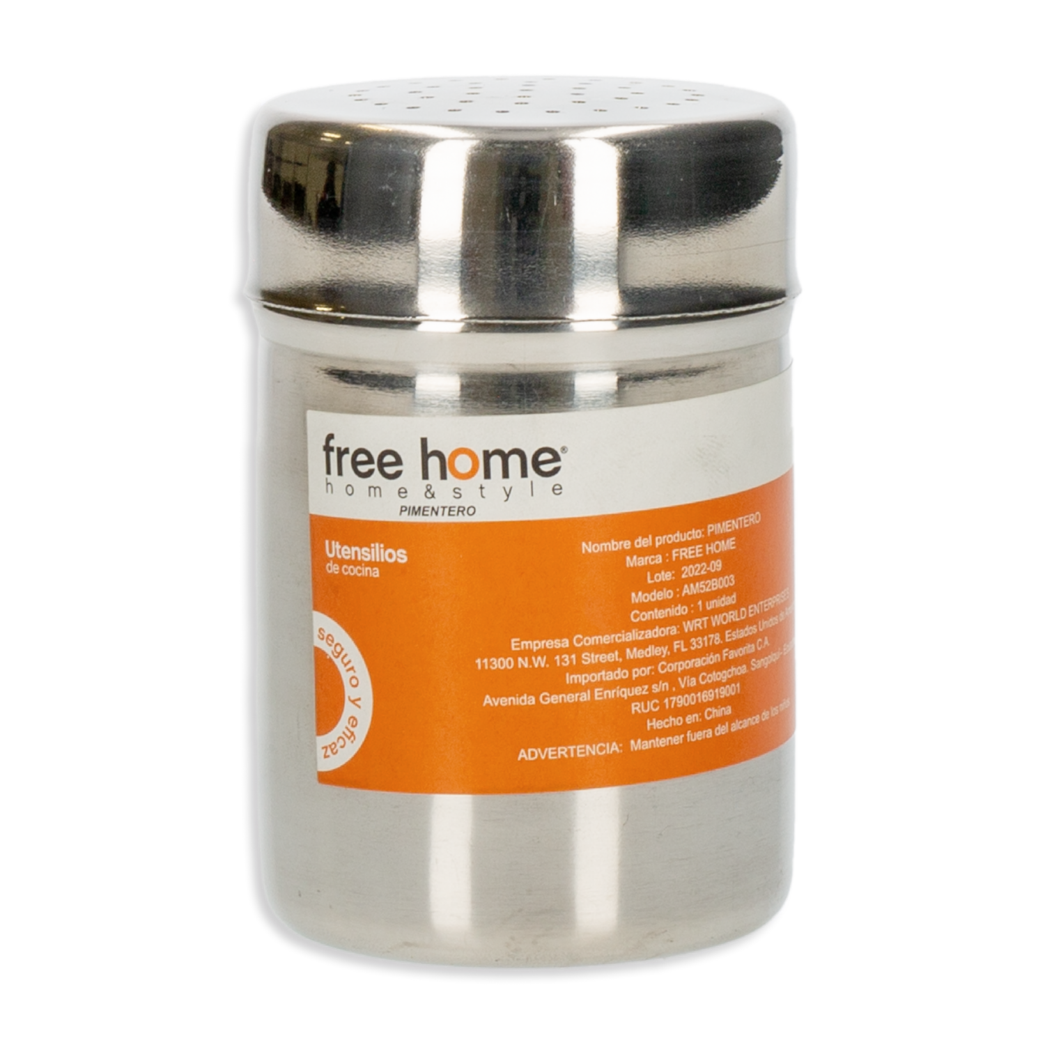 Pimentero Mediano FREE HOME 20 Oz
