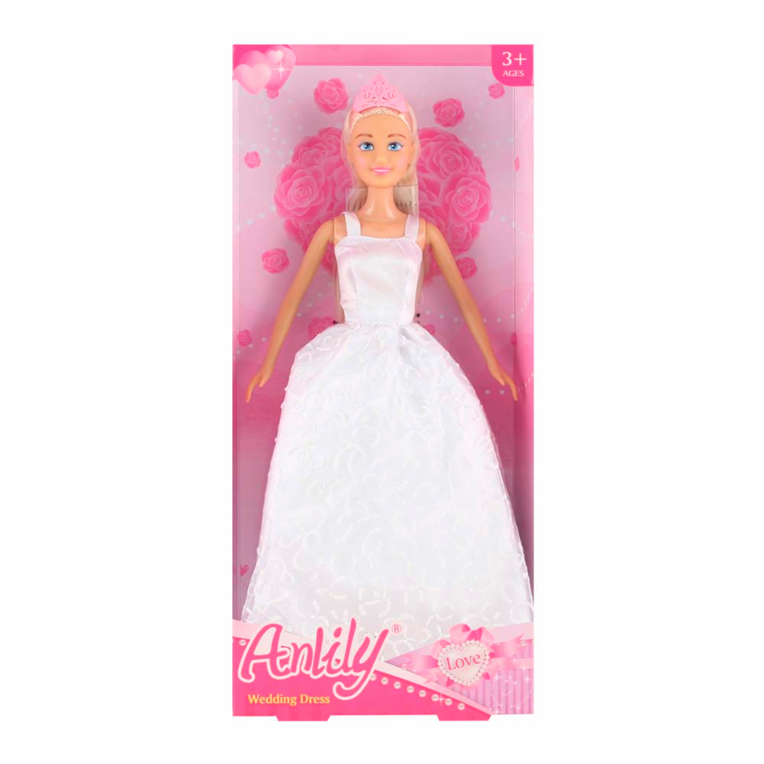 Muñeca Princesa Con Vestido Largo ANLILY Modelos Surtidos