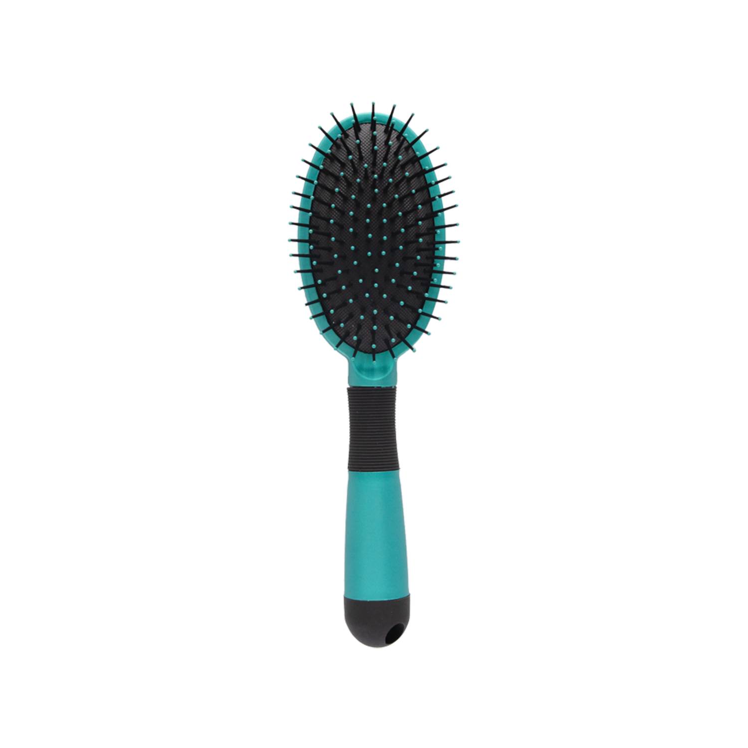 Cepillo De Cabello Ovalado Negro/Verde HAIR WITH FLAIR Unidad