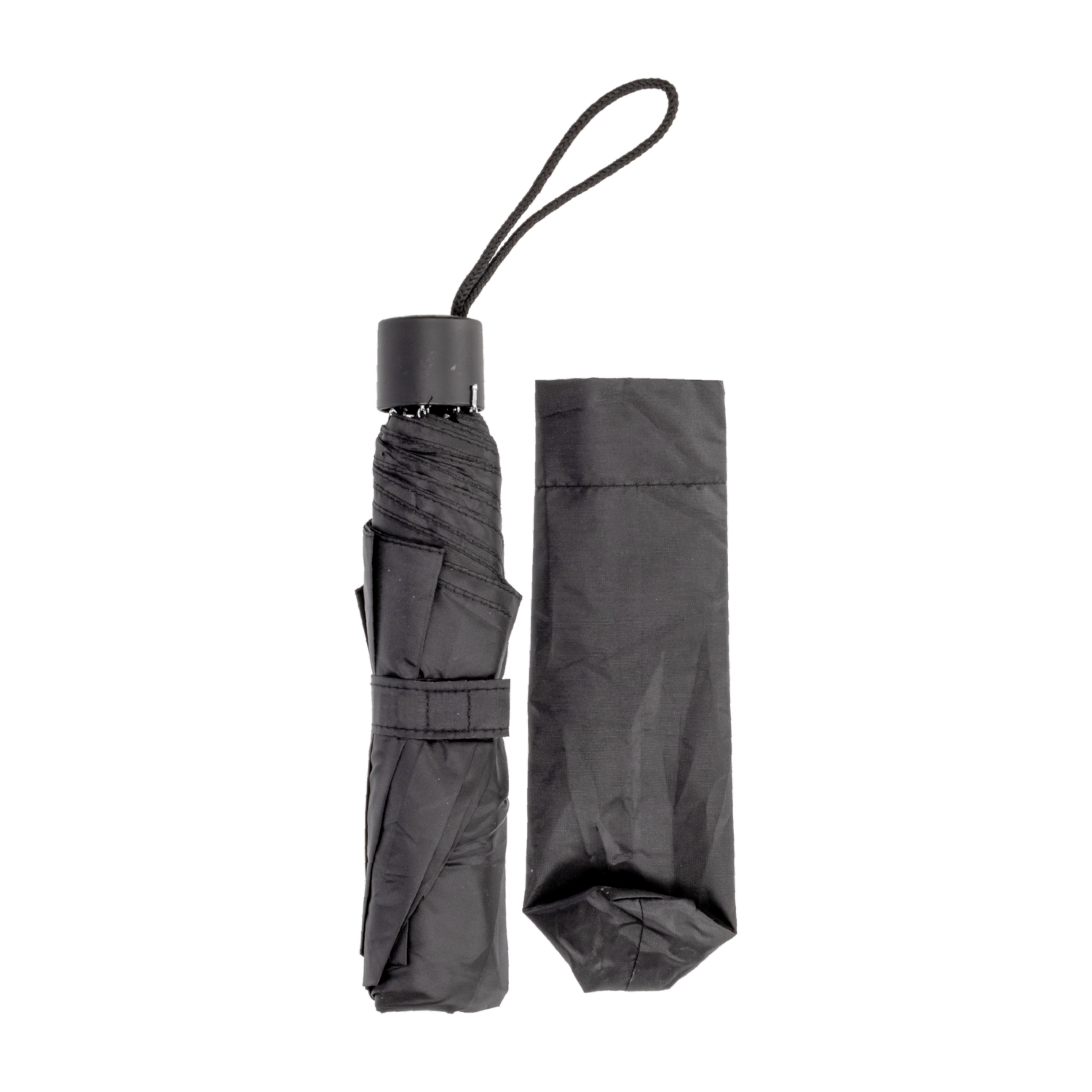 Mini Sombrilla Color Negra FREE HOME Unidad