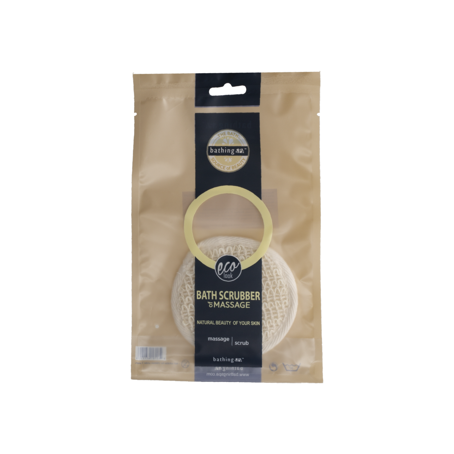 Esponja De Baño Exfoliante Para Rostro Circular BATHING SPA Unidad