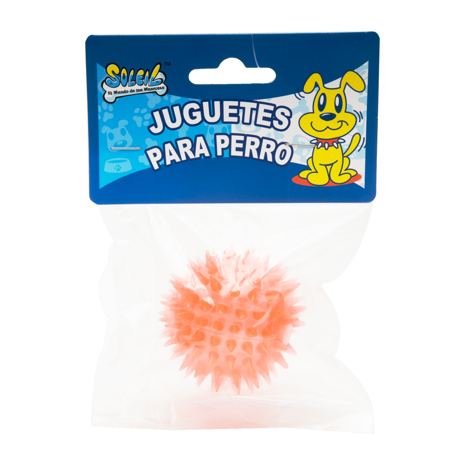 Juguete Para Mascota De Perro Spike & Glow In SOLEIL Mediano