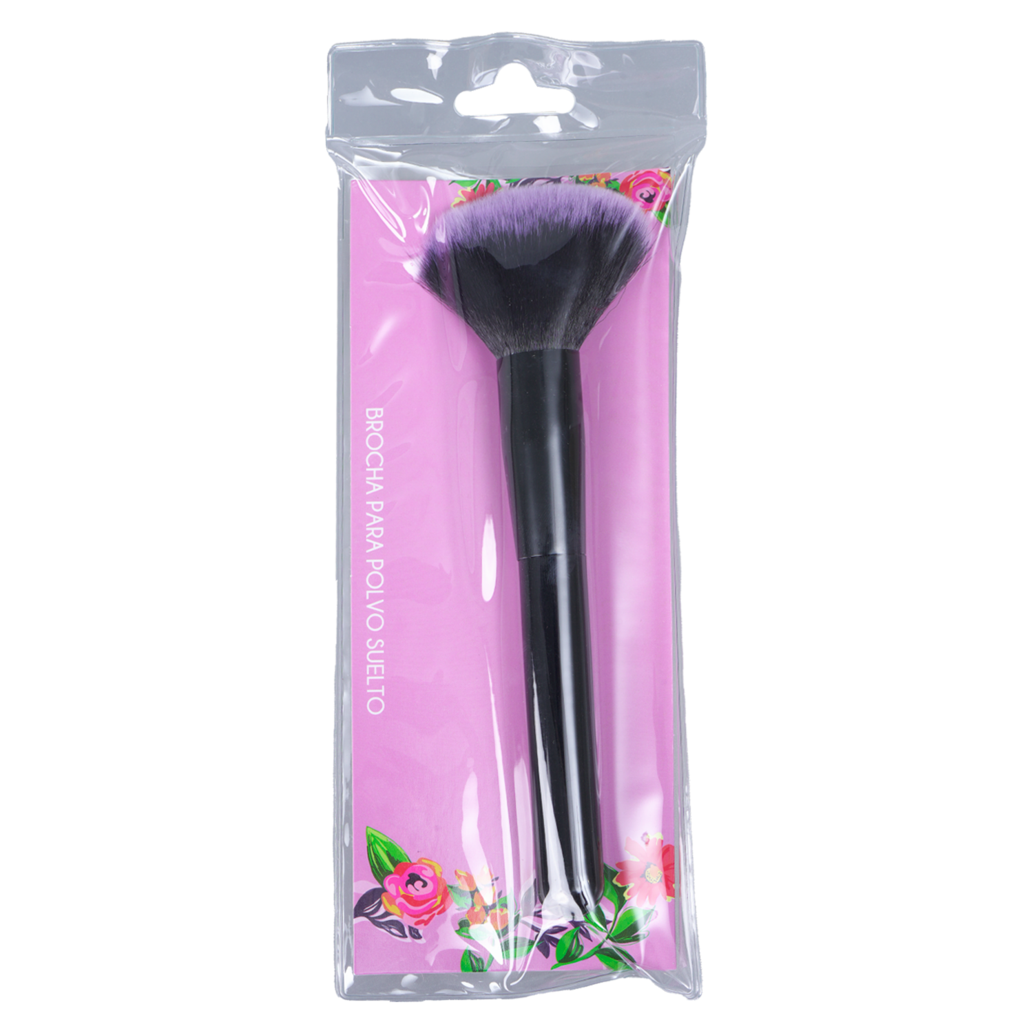 Brocha De Maquillaje Pequeña Para Polvo Suelto JOIA Mango Color Negro