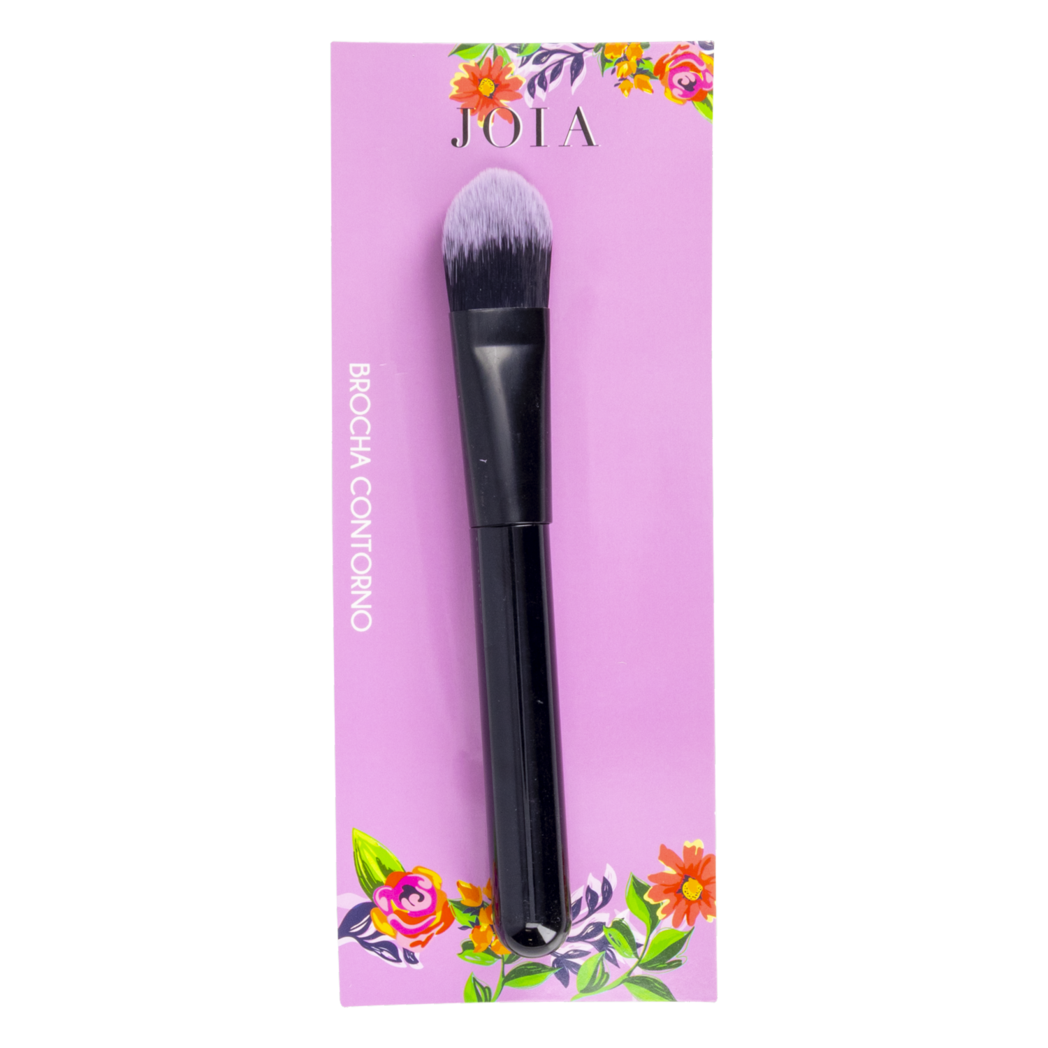 Brocha De Maquillaje Para Contorno JOIA Mango Color Negro