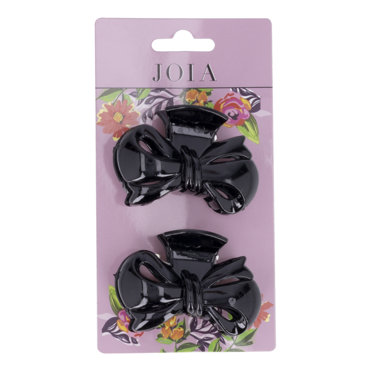 Vinchas De Cabello Tipo Gancho Gancho Diseño Lazo Negro X2 JOIA Paquete