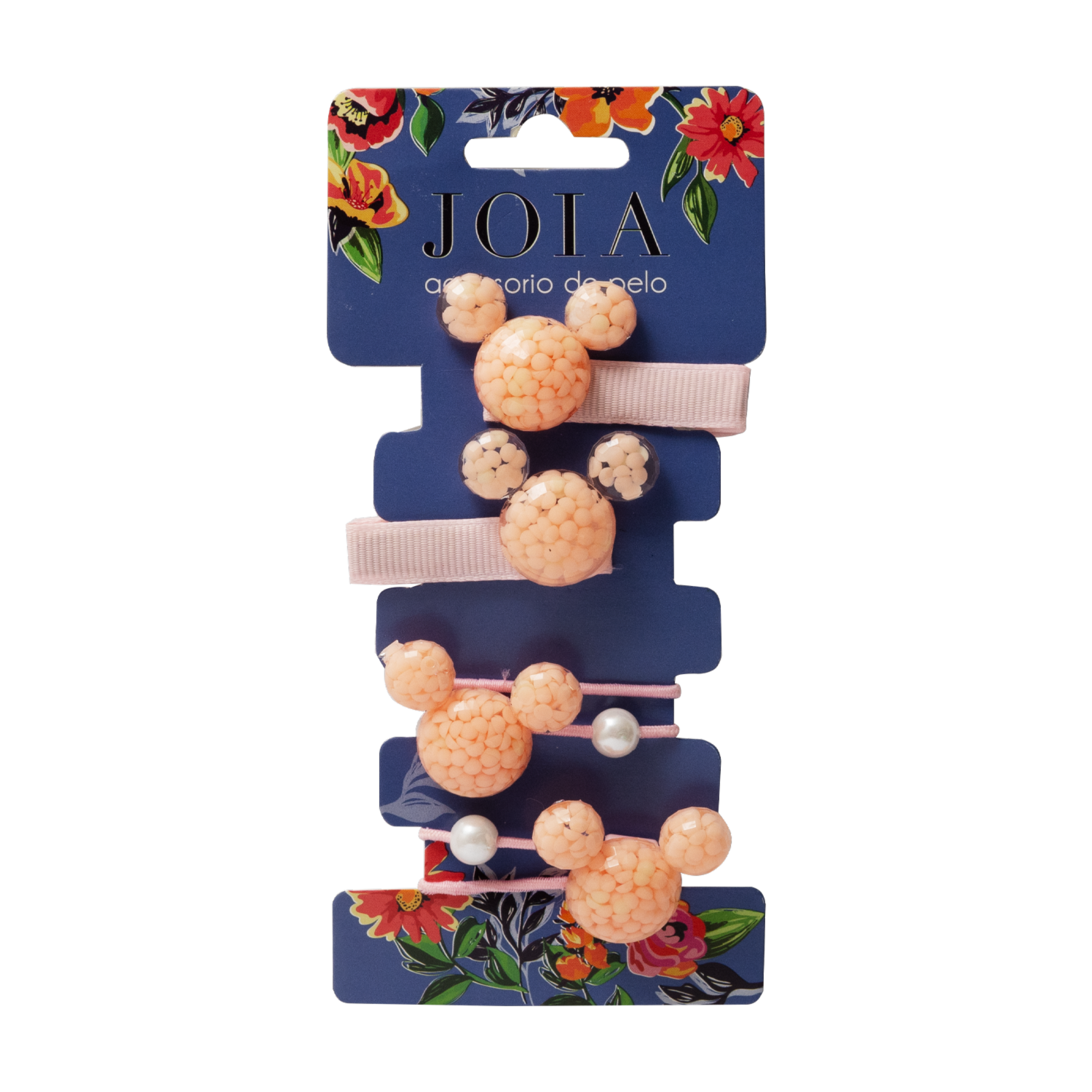 Vinchas De Cabello De Niña HAIR WITH FLAIR Rosa Por 4 Unidades