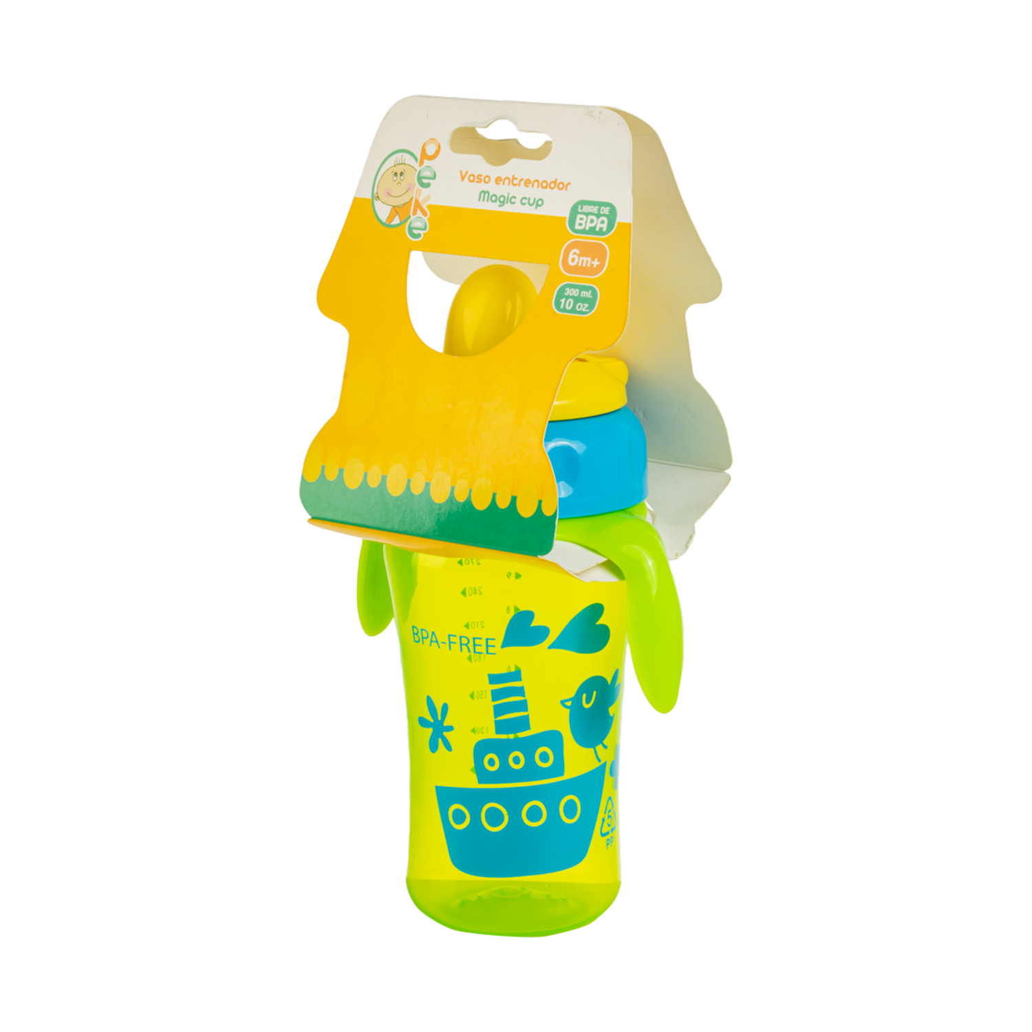 Vaso De Entrenamiento Azul PEKE 300 Ml