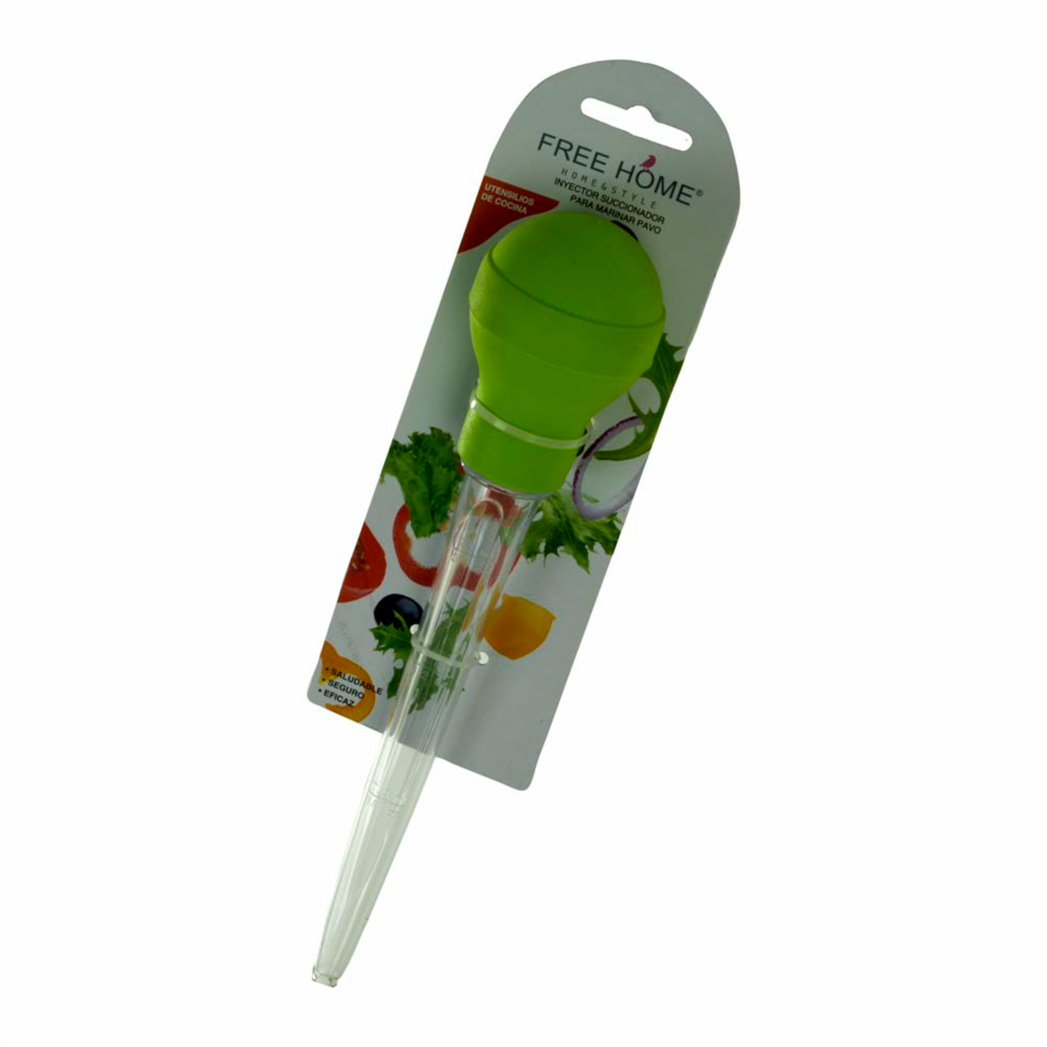 Inyector Succionador Para Marinar Pavo FREE HOME Unidad