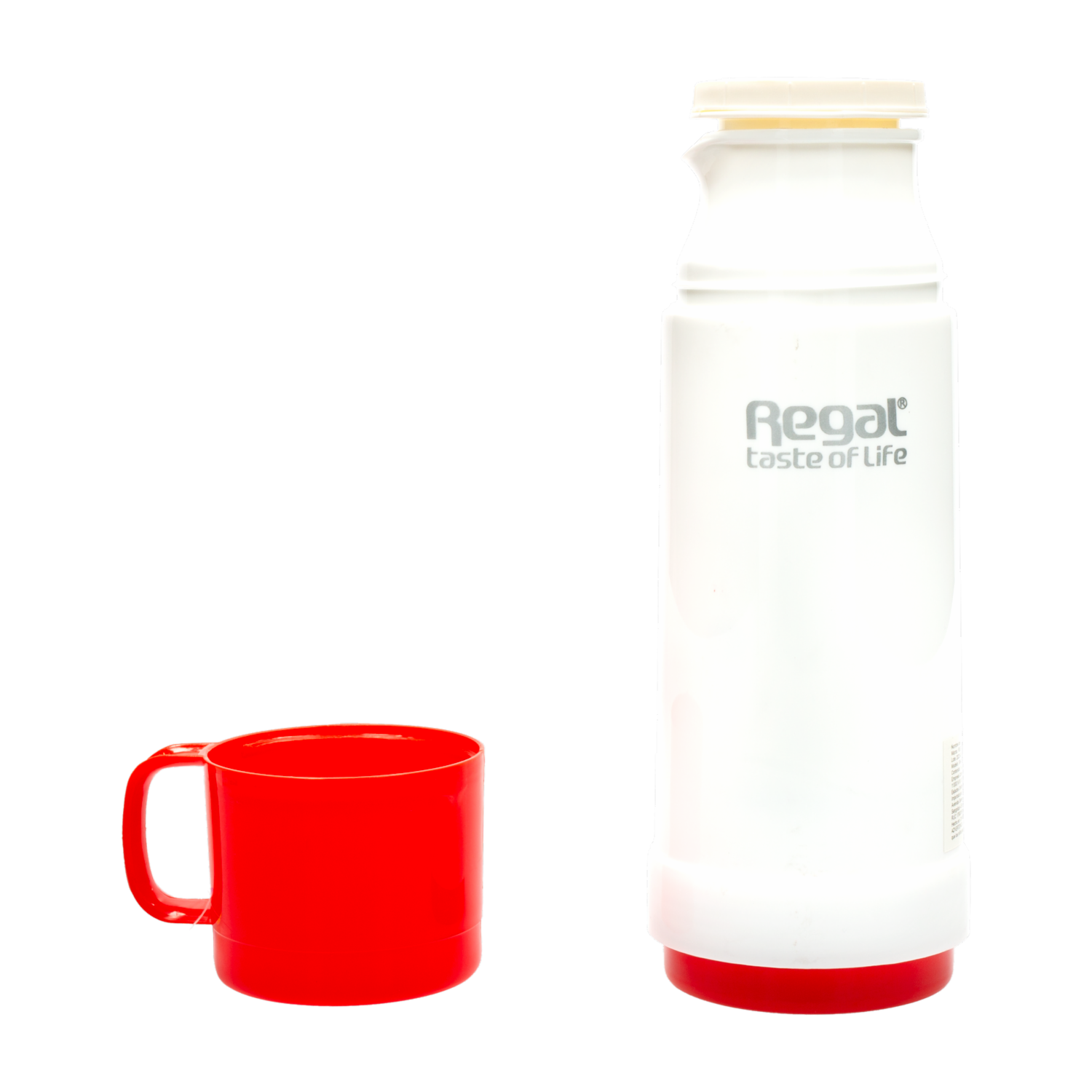Termo Blanco Con Rojo REGAL Unidad