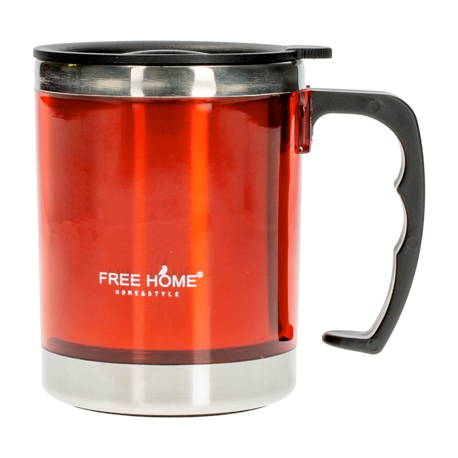 Jarro Térmico Con Tapa Color Rojo FREE HOME Unidad