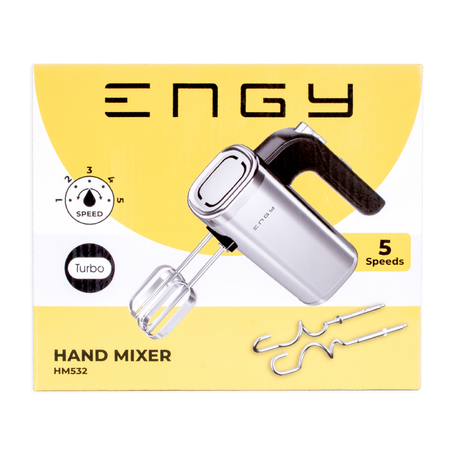 Batidora Manual 250 W Modelo  HM-532 ENGY 5 Velocidades