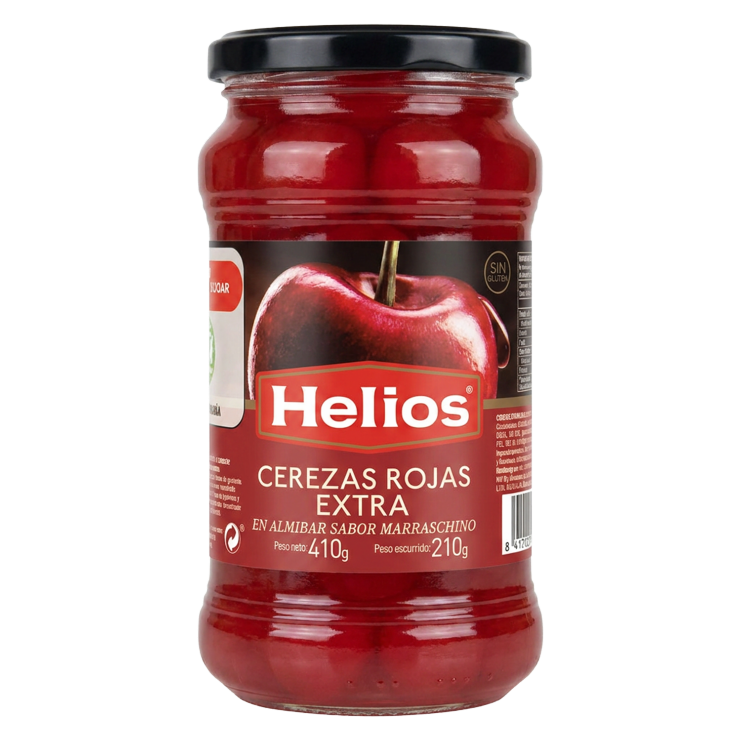 Cerezas Rojas HELIOS Frasco