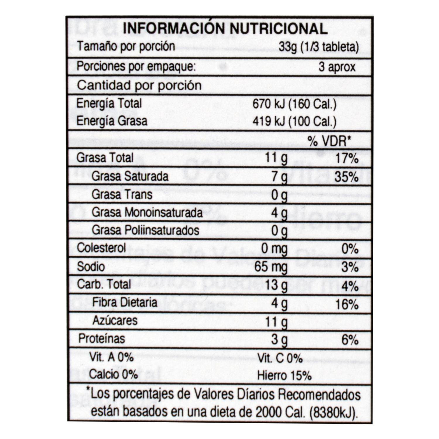 Chocolate Con Caramelo Y Sal Mediterránea VALOR 100 G