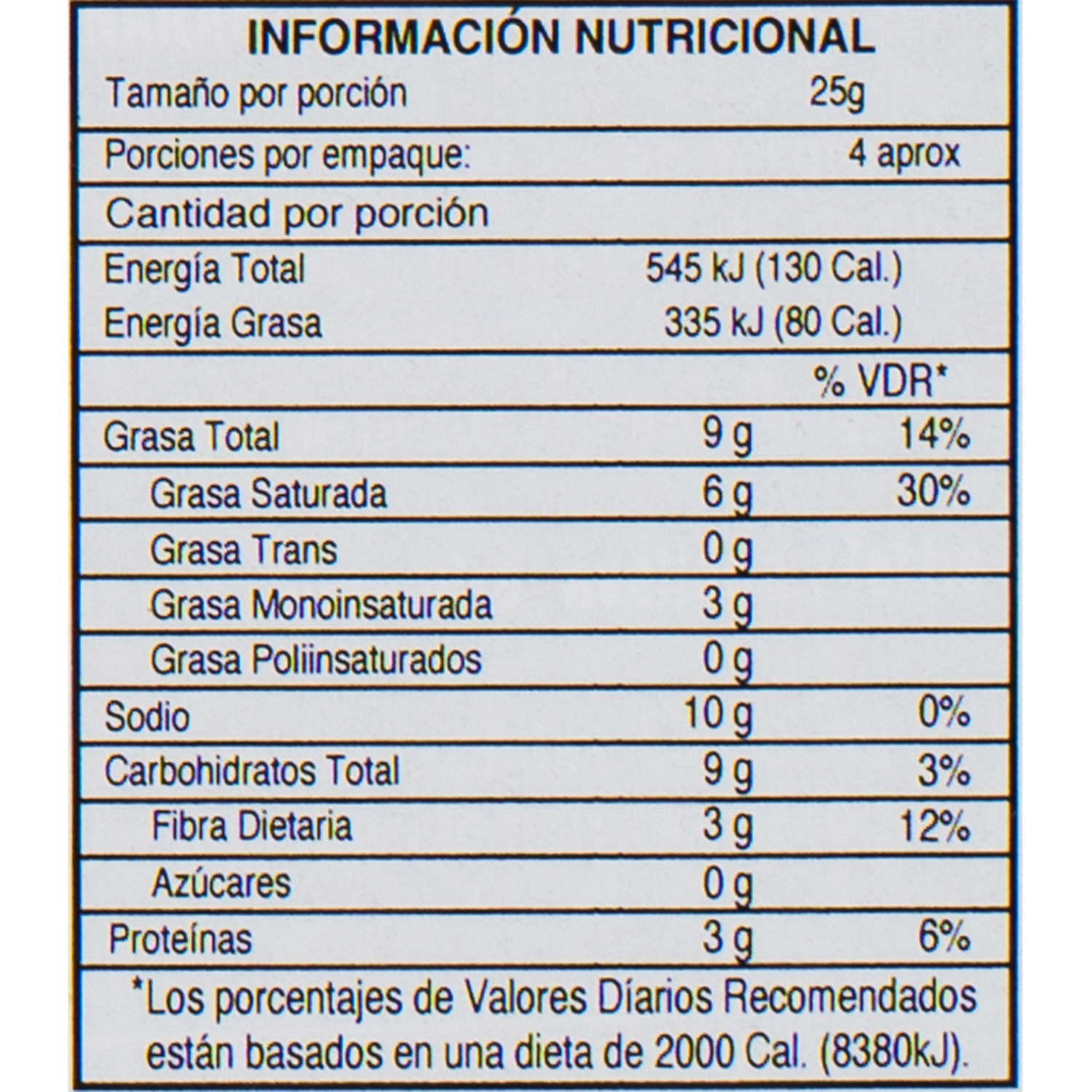 Chocolate Negro 0.7 Cacao/Naranja Sin Azúcar VALOR 100 G