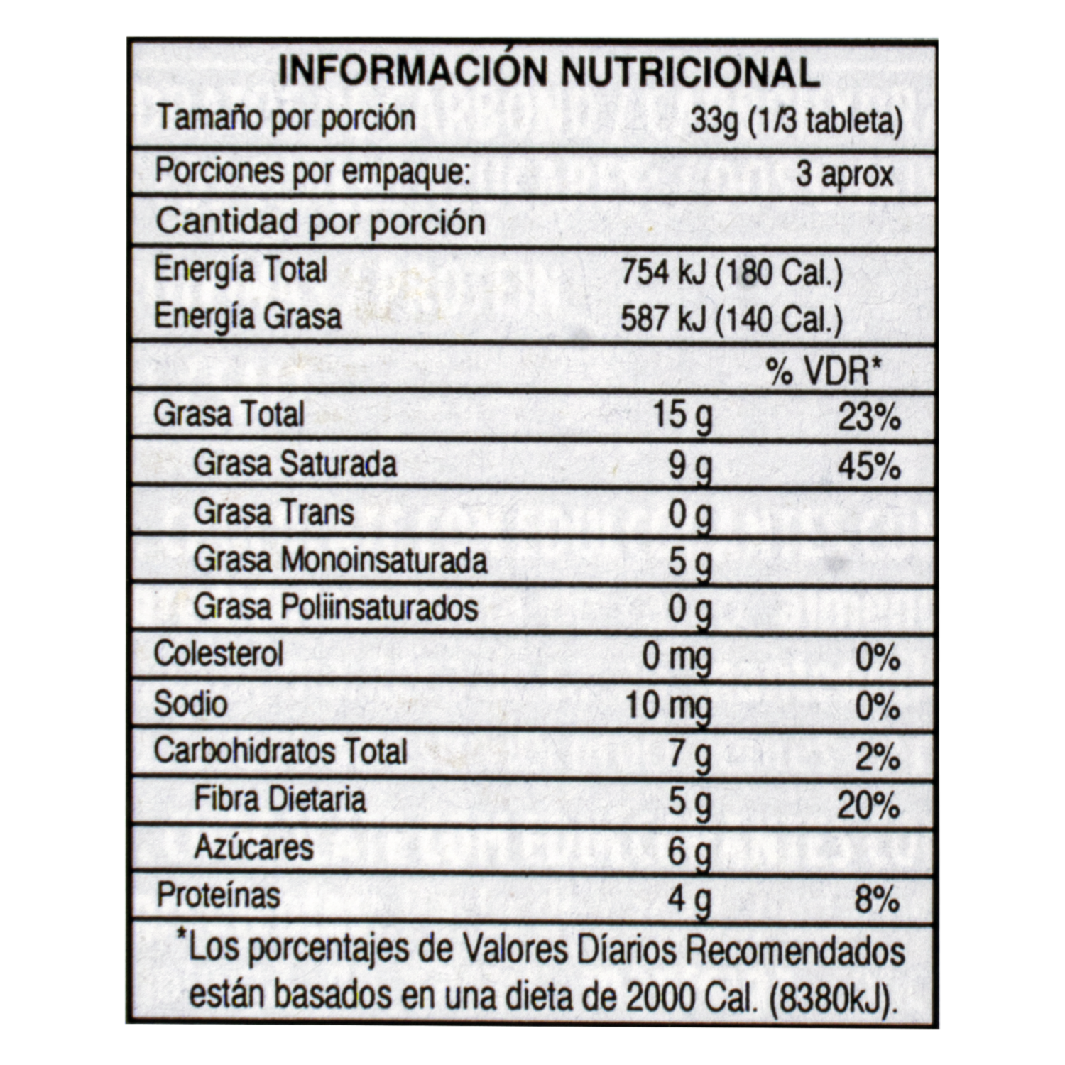 Chocolate Chocolate Con Almendras VALOR 100 G