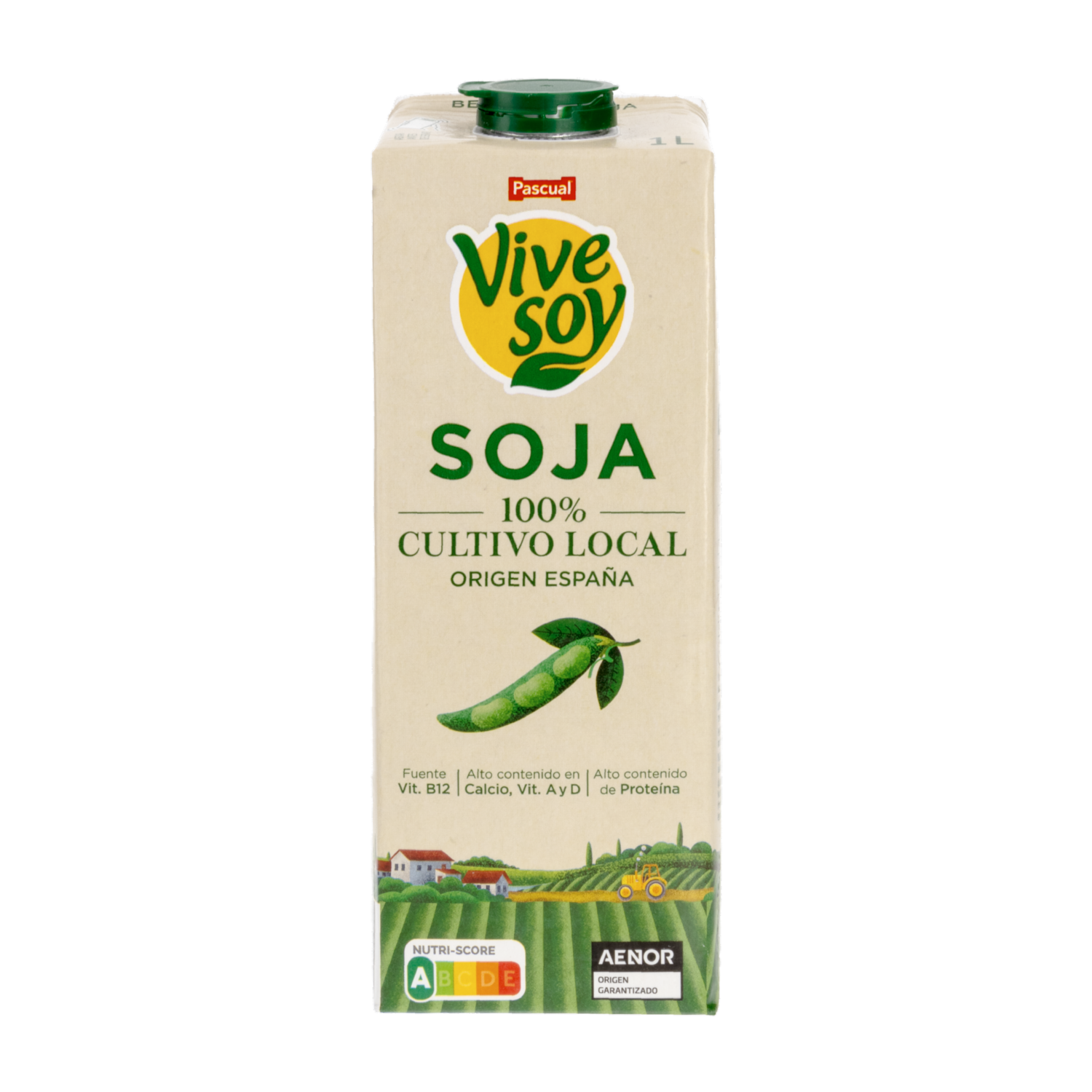 Bebida De Soya Natural VIVE SOY 1000 Ml