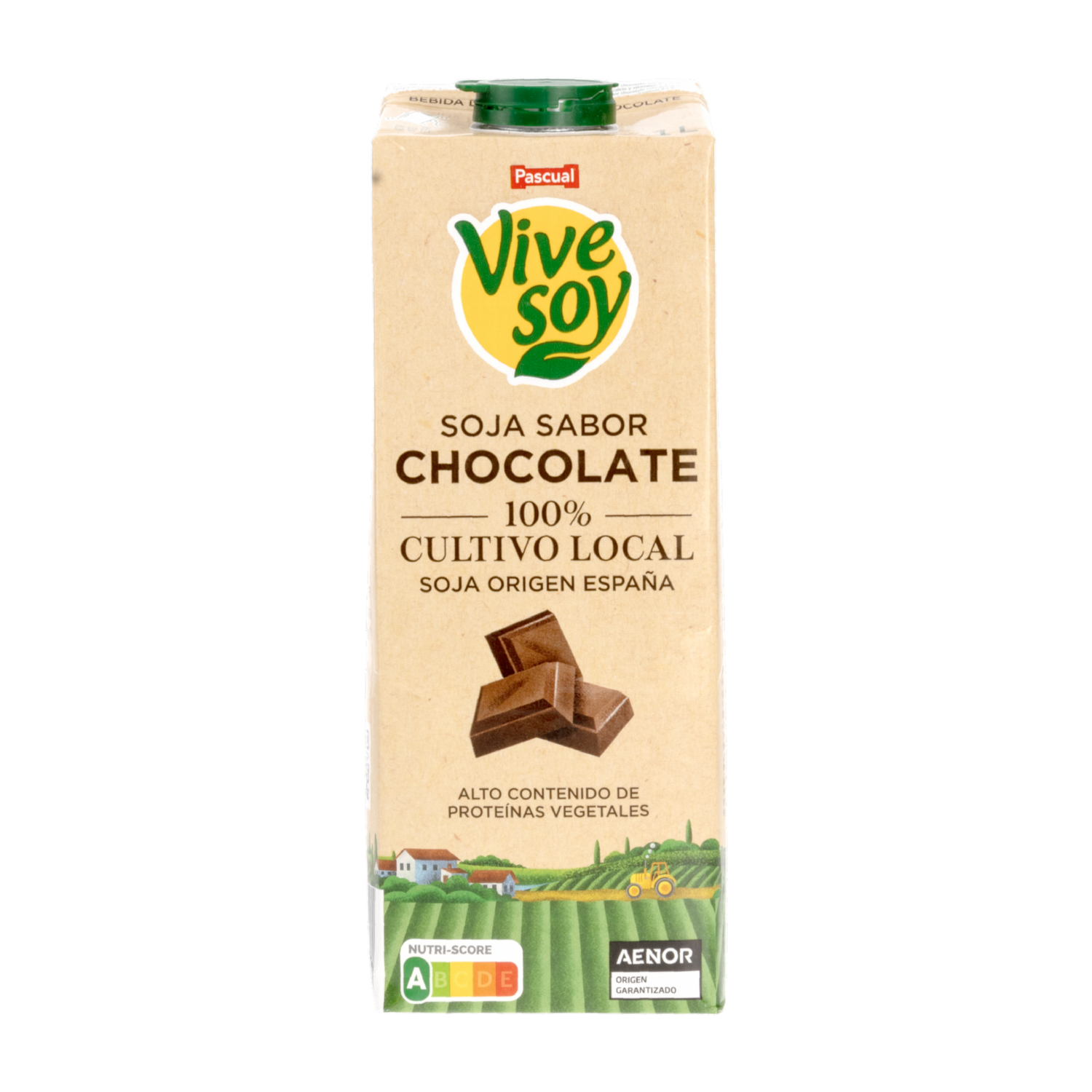 Bebida De Soya Sabor A Chocolate VIVE SOY 1000 Ml