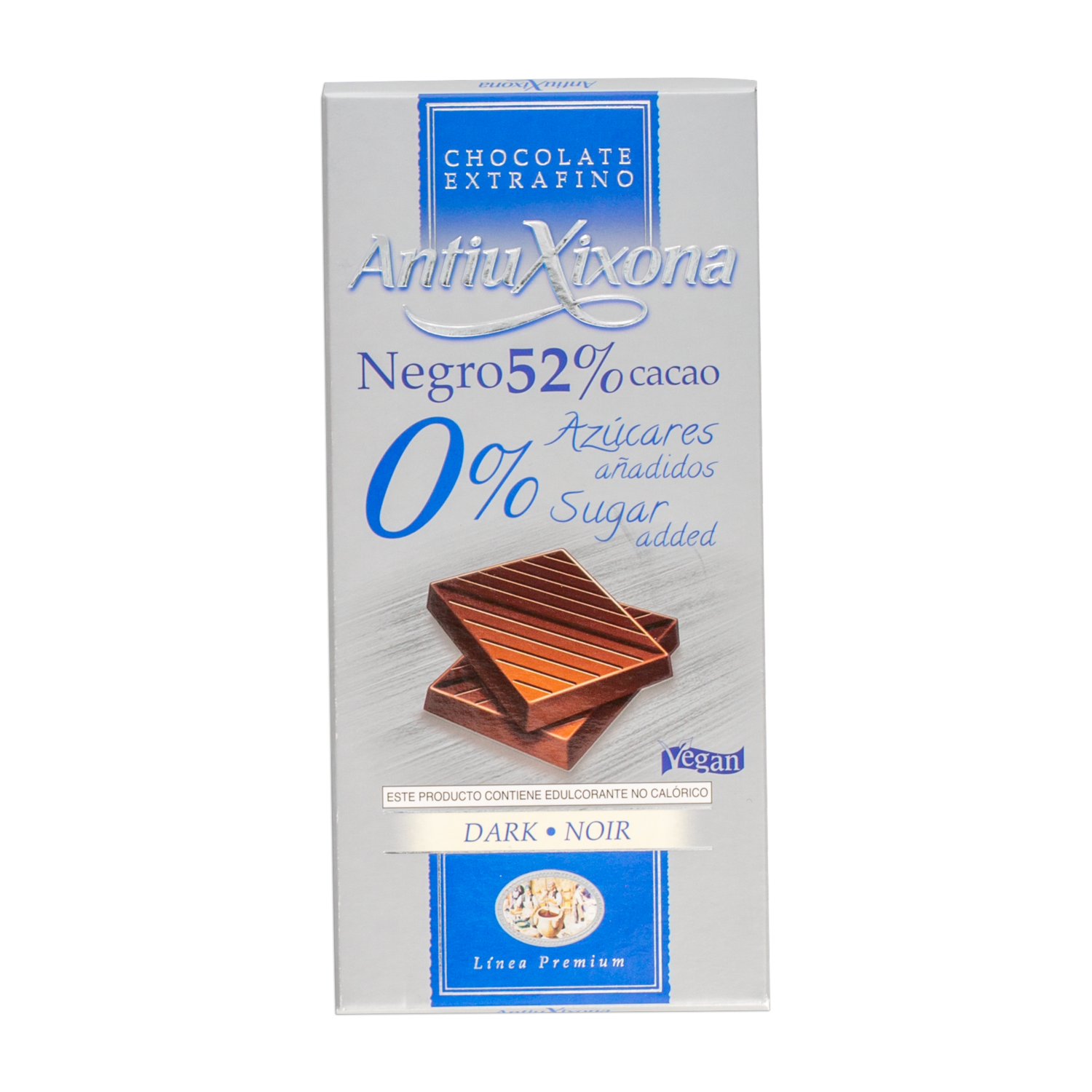 Chocolate Negro Sin Azúcar ANTIUXIXONA 100 G