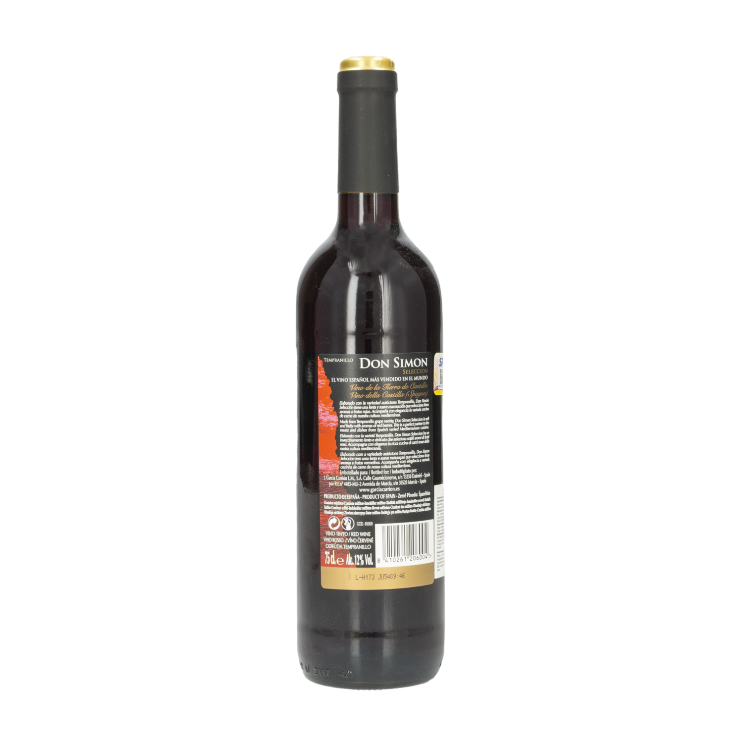 Vino Tinto Selección Español DON SIMON 750 Ml