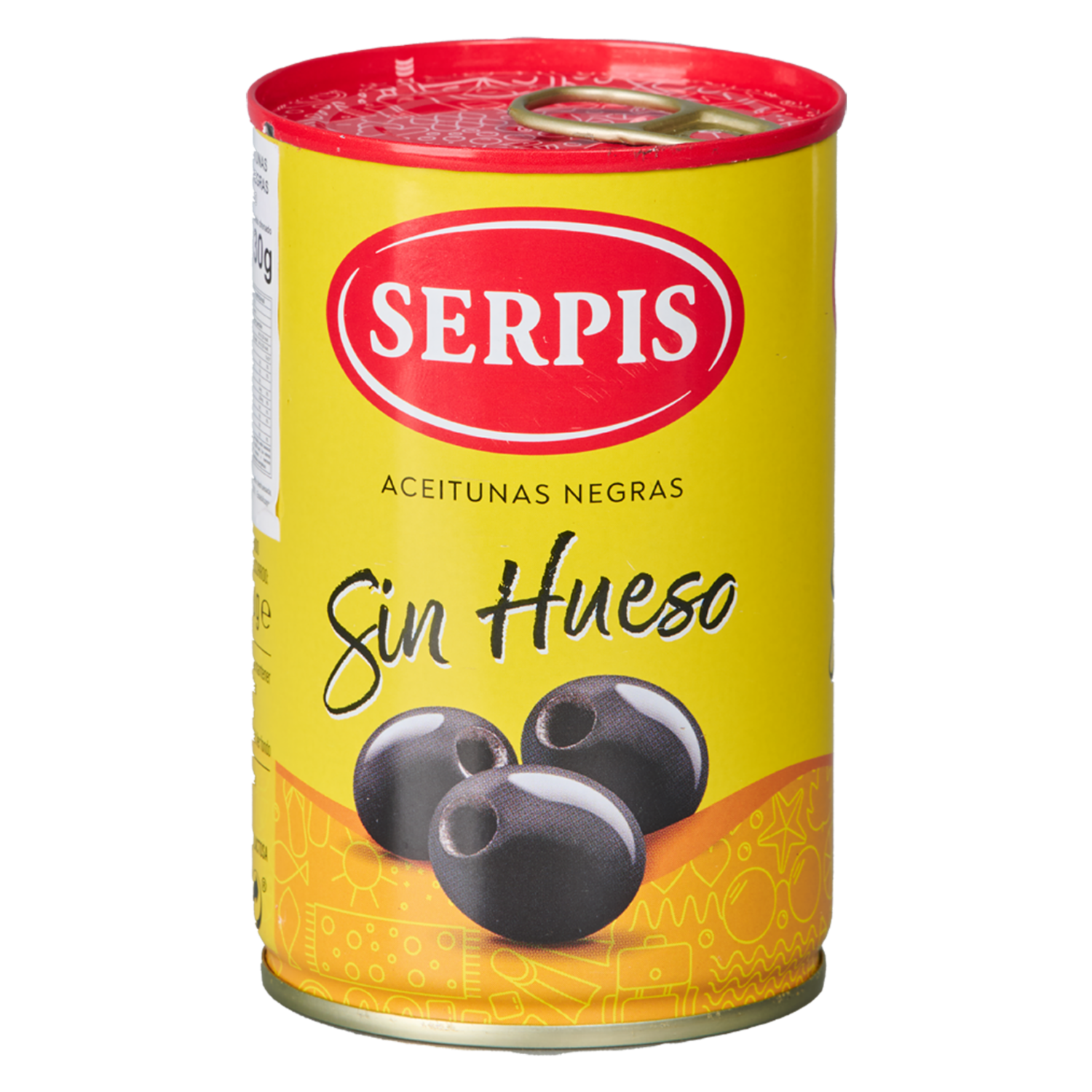Aceitunas Negras Cacereñas Sin Hueso SERPIS 300 G