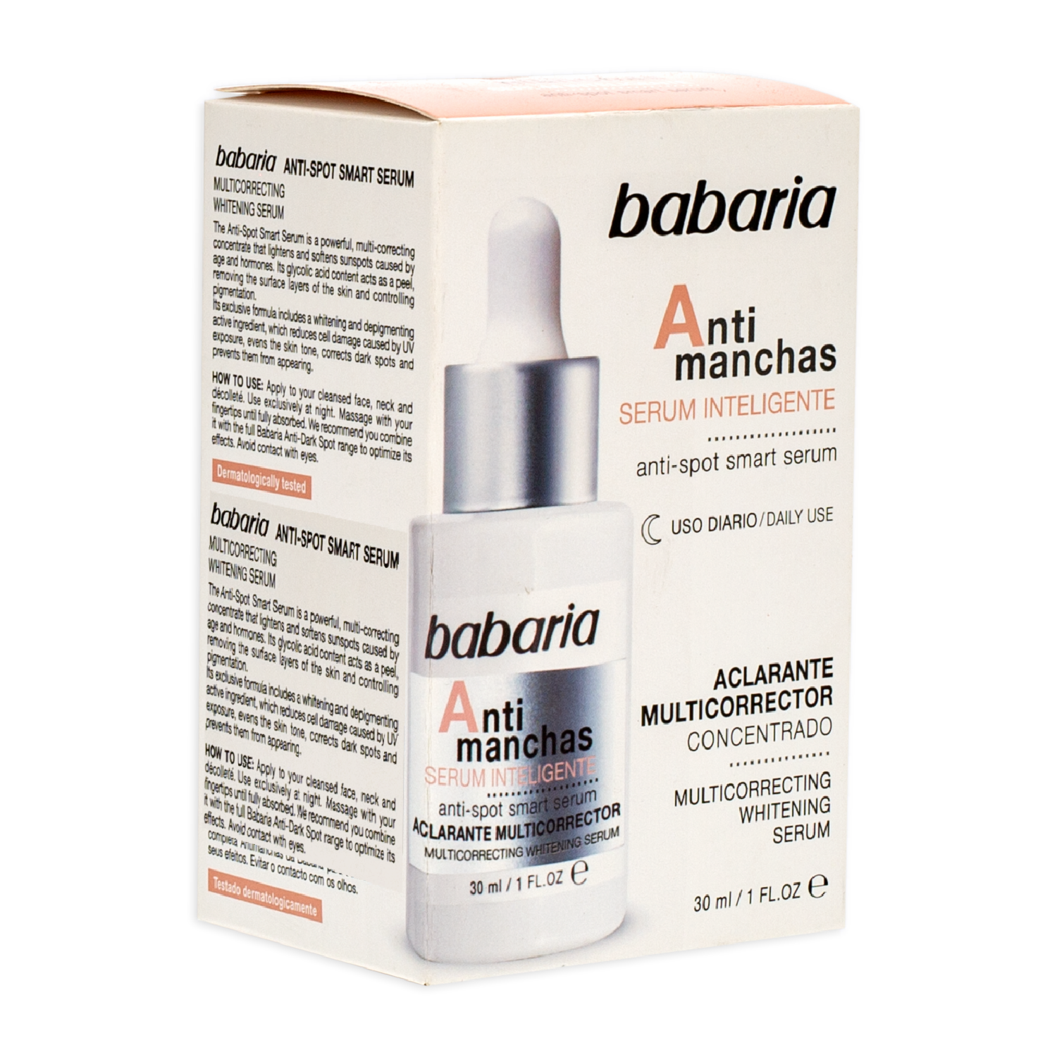 Sérum Facial Inteligente Anti-Manchas BABARIA 30 Ml