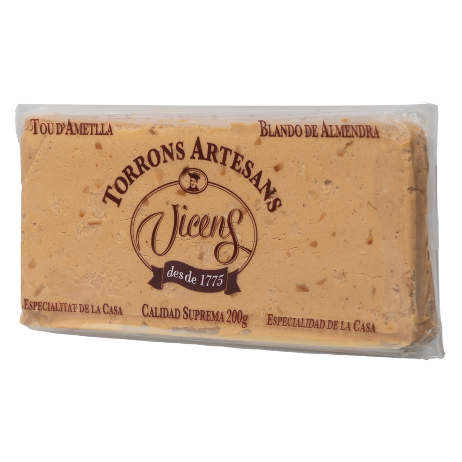Turrón Blando De Almendra VICENS 200 g