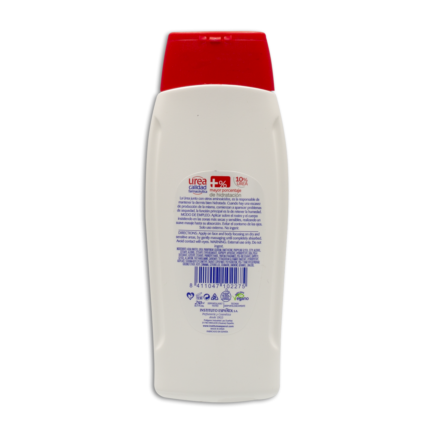 Loción Corporal Hidratante Urea 250Ml INSTITUTO ESPAÑOL 250 Ml