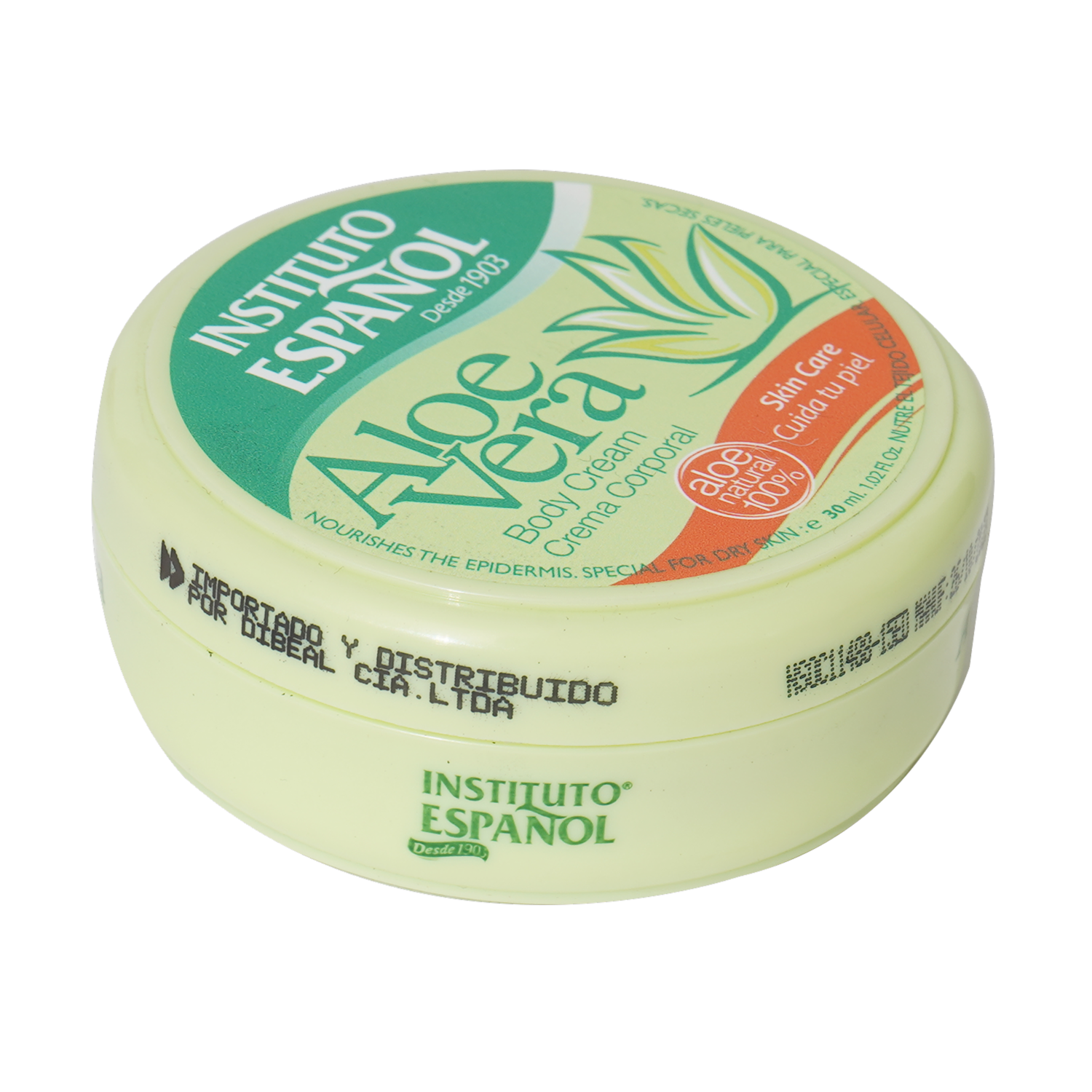 Crema Corporal Hidratante De Aloe Vera INSTITUTO ESPAÑOL Presentación De 50 Ml