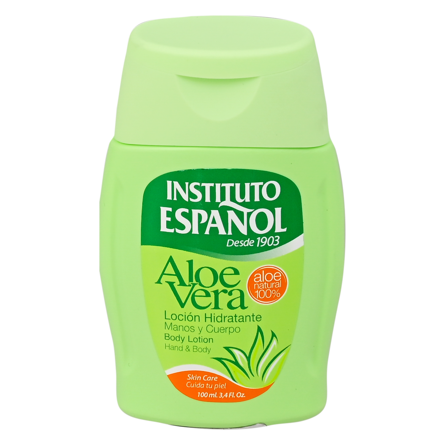 Crema Corporal Hidratante De Aloe Vera INSTITUTO ESPAÑOL Presentación De 100 Ml
