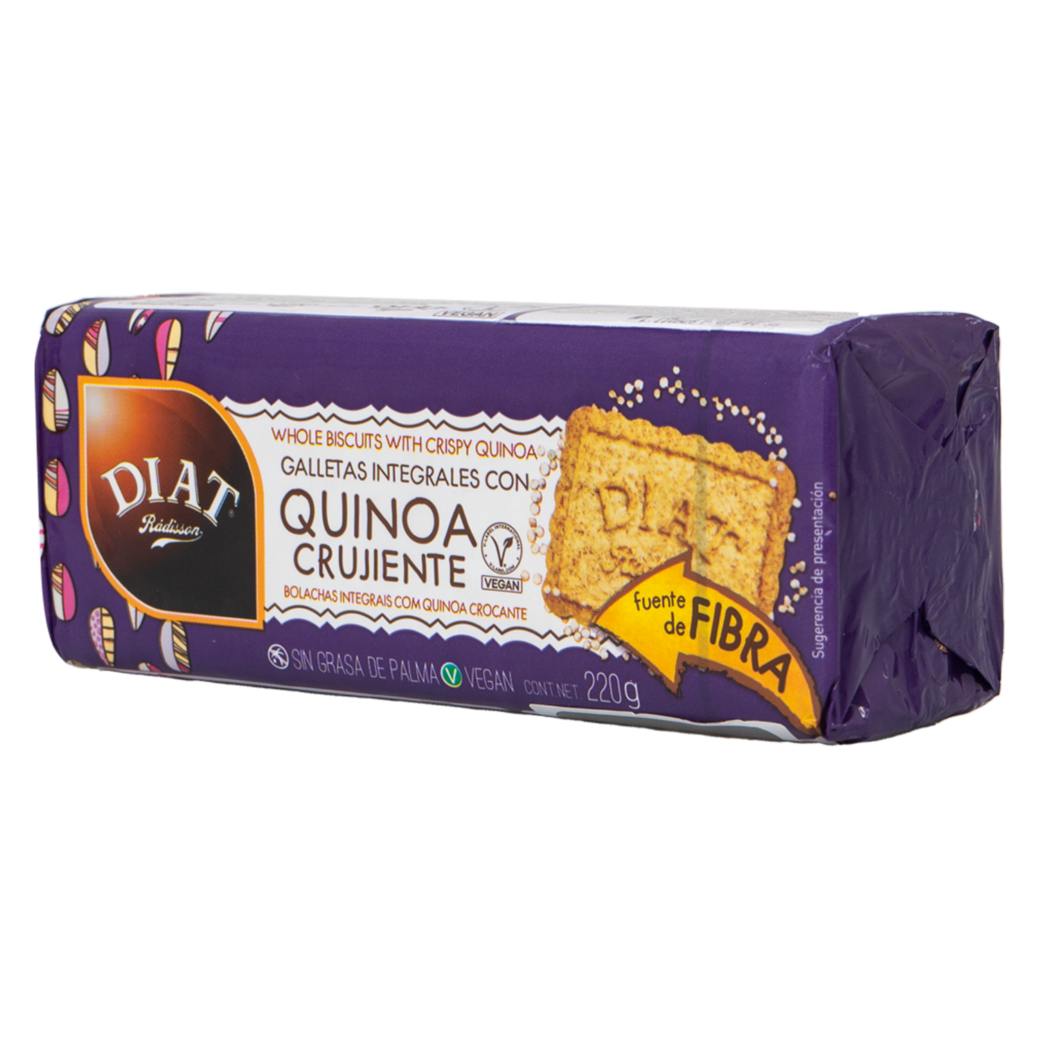 Galletas Integrales Con Quinoa DIAT 220 g