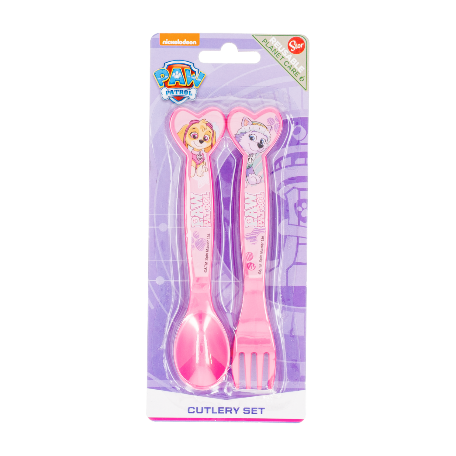 Set De Cubiertos Diseño Paw Patrol STOR 2 Uds