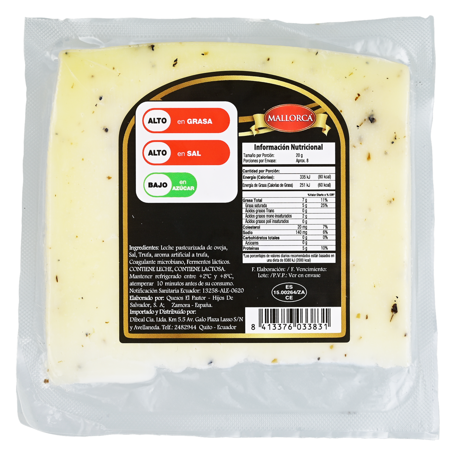 Queso De Oveja Con Trufa MALLORCA 150 G