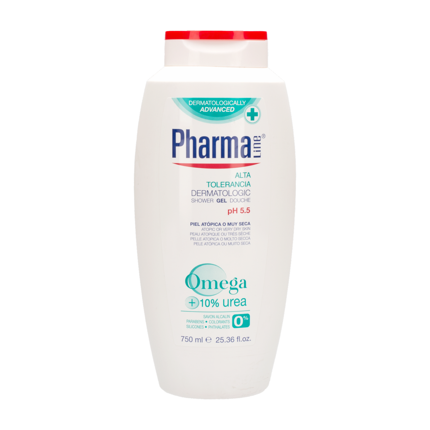 Shower Gel Douche High Tolerance PHARMA LINE 250 Ml