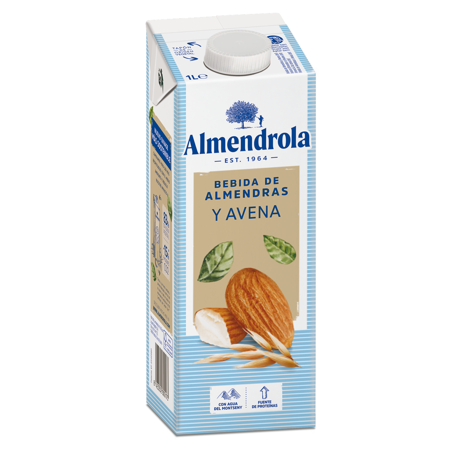 Bebida De Avena Con Almendras ALMENDROLA 1000 Ml