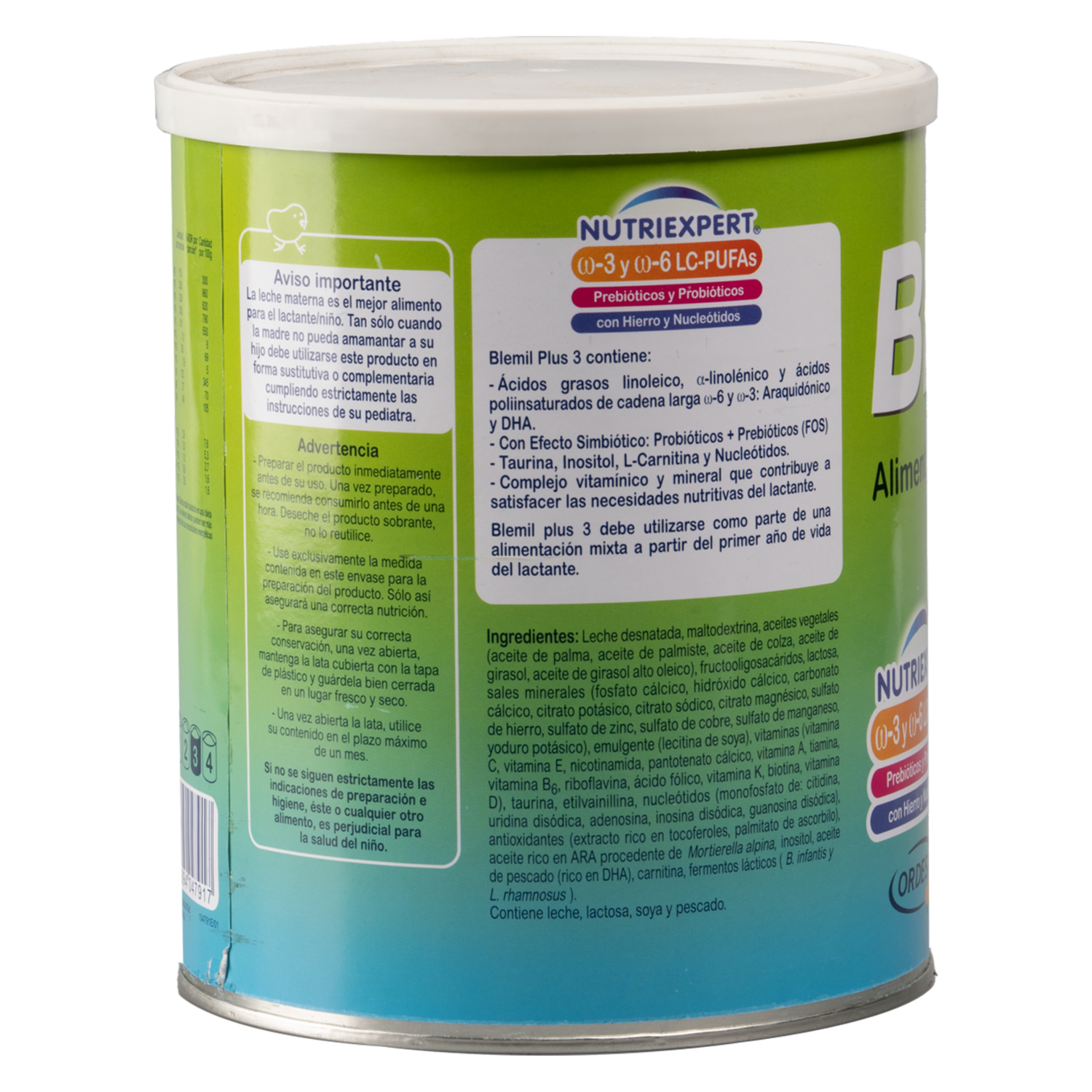 Alimento Lácteo 3 BLEMIL 800 G