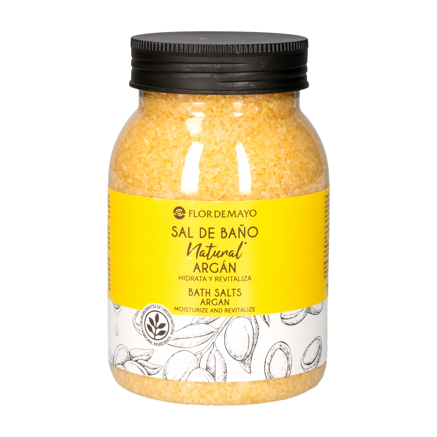 Sal De Baño Argan FLOR DE MAYO 650 G