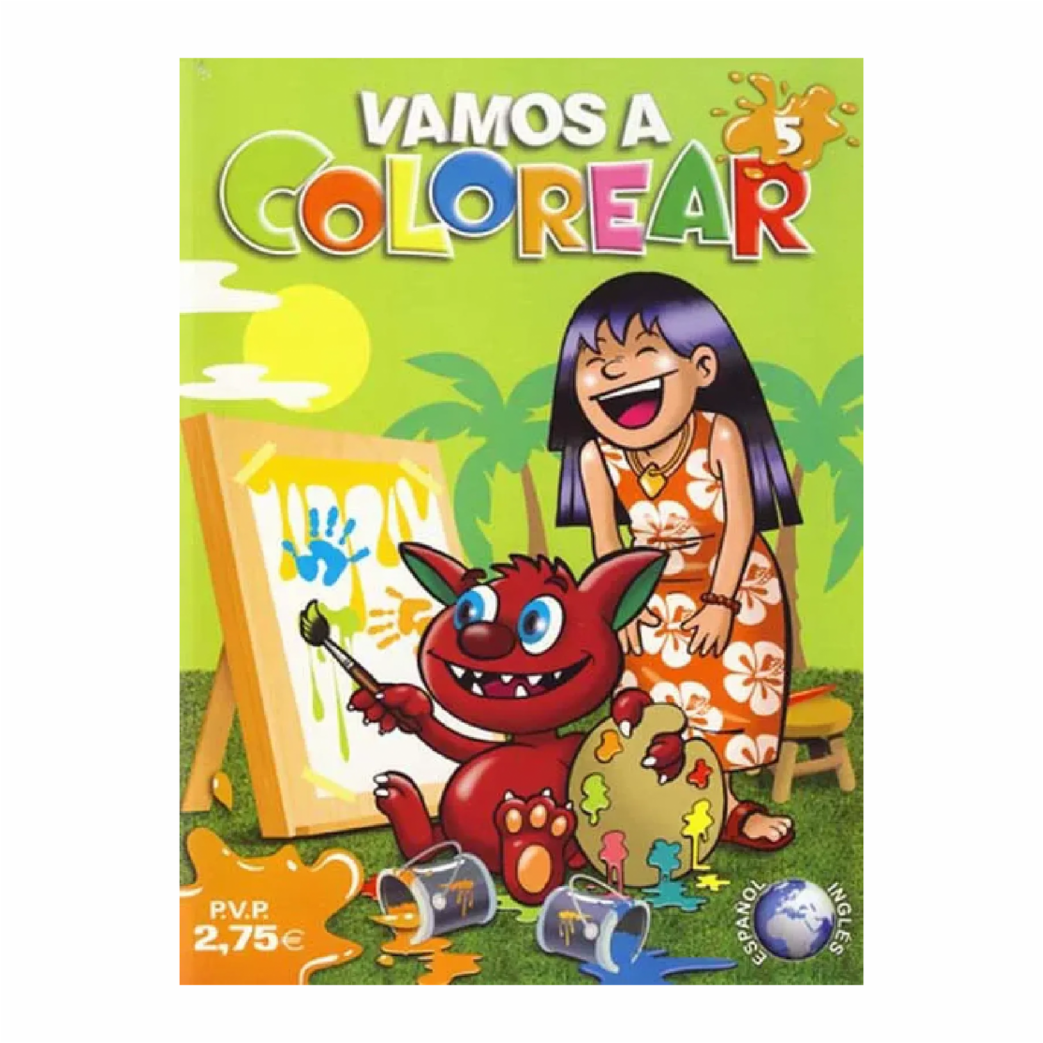 Libro Vamos A Colorear MESTAS 15 Páginas