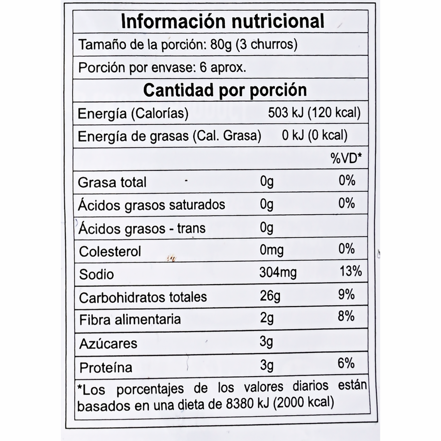 Churros Lazo EL CORTE INGLÉS 500 G