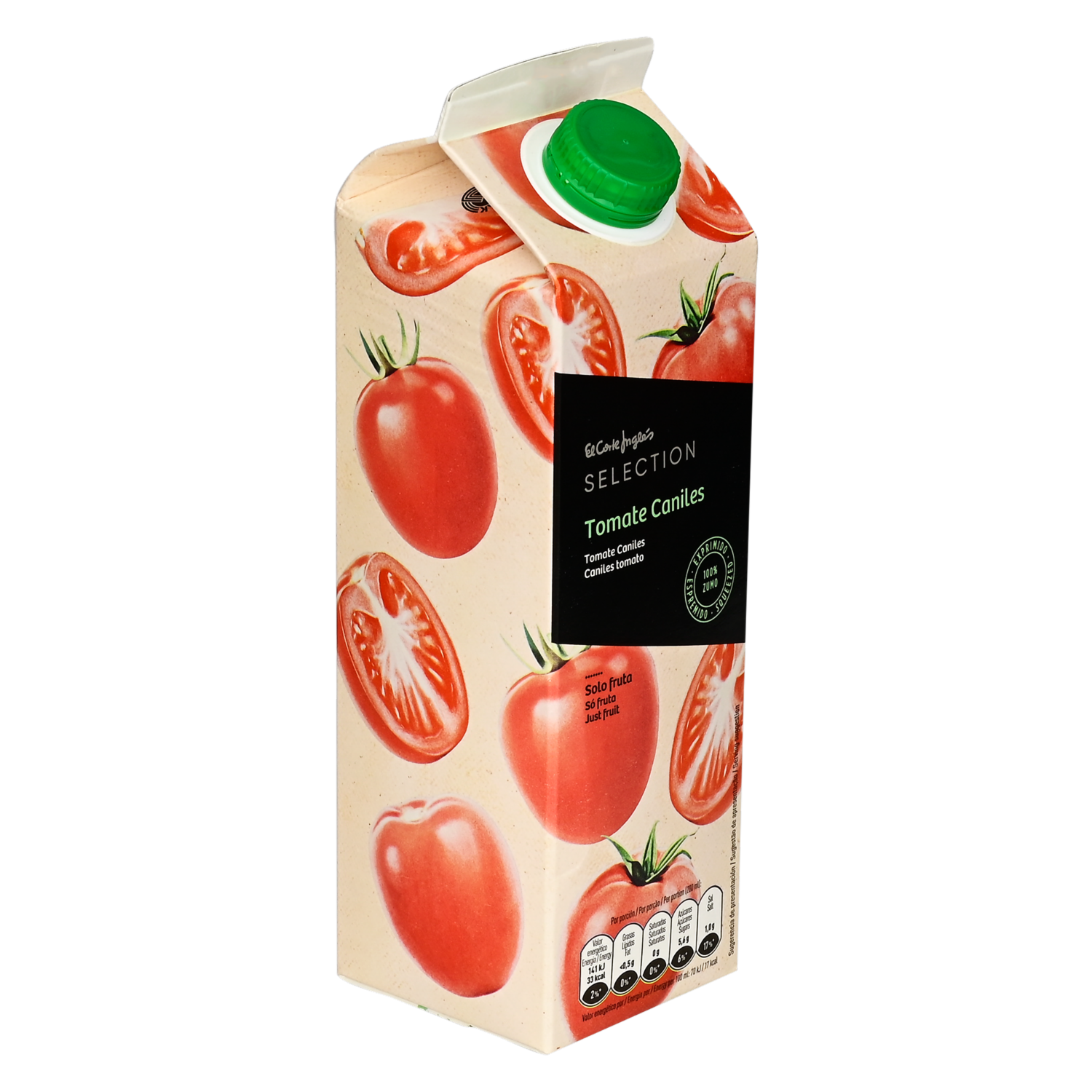 Zumo De Tomate EL CORTE INGLÉS 1000 ml