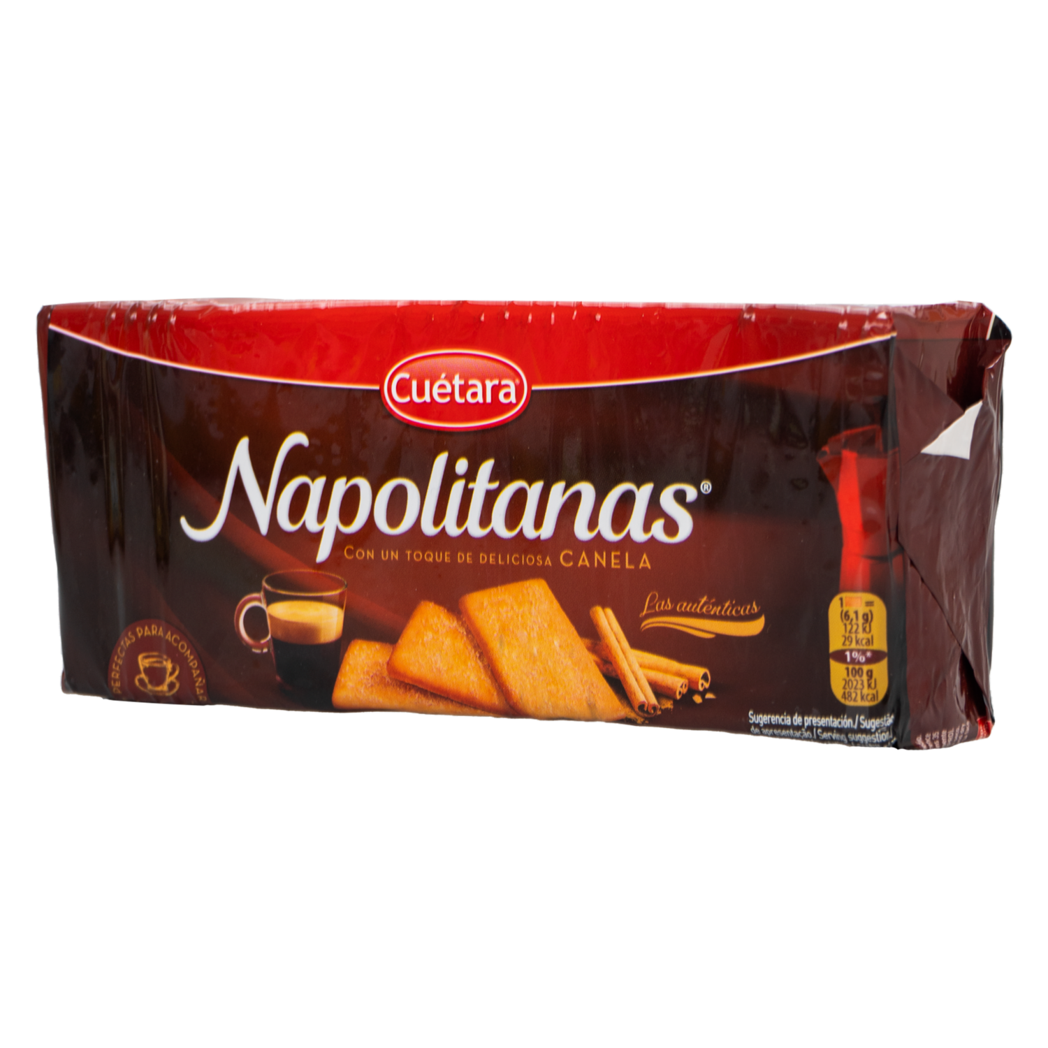Galletas Dulces Napolitana De Canela CUÉTARA 213 G