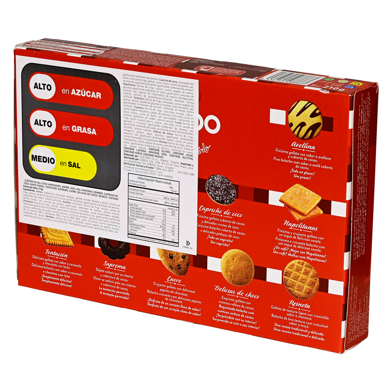 Galleta Surtidas CUÉTARA 210 G
