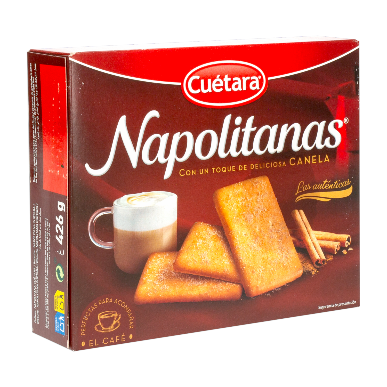 Galletas Dulces Napolitana CUÉTARA 426 G