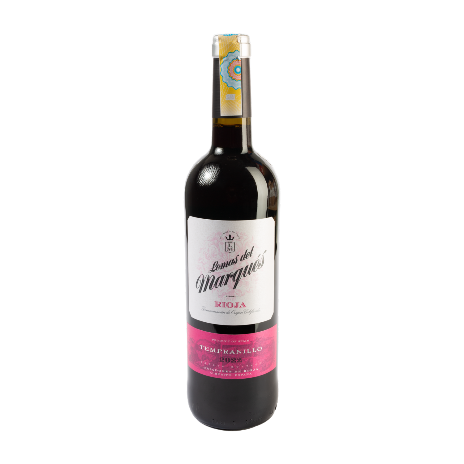 Vino Tinto Rioja LOMAS DEL MARQUÉS 750 Ml
