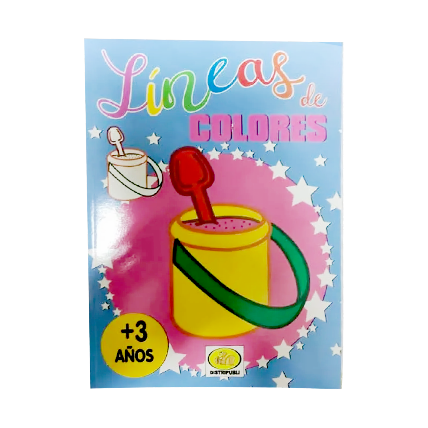 Libro Línea De Colores DISTRIPUBLI 25 Páginas