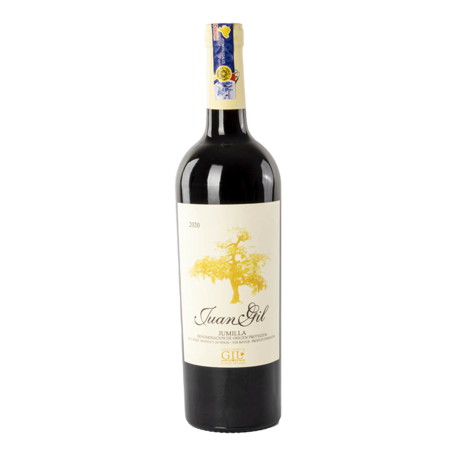 Vino Tinto Jumilla Etiqueta Amarilla  Calvet JUAN GIL 750 Ml