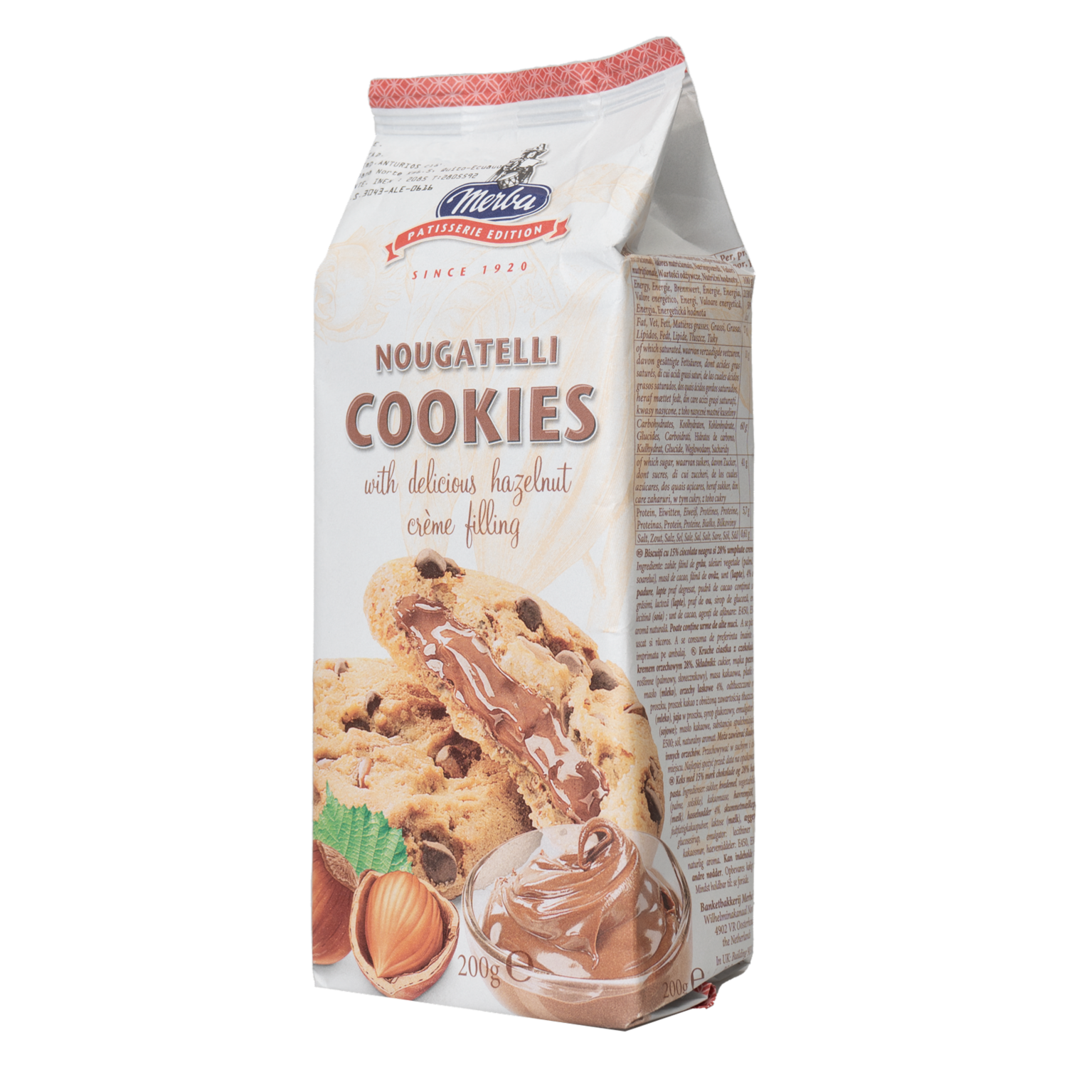 Galletas Dulces Nougatelli MERBA 200 G