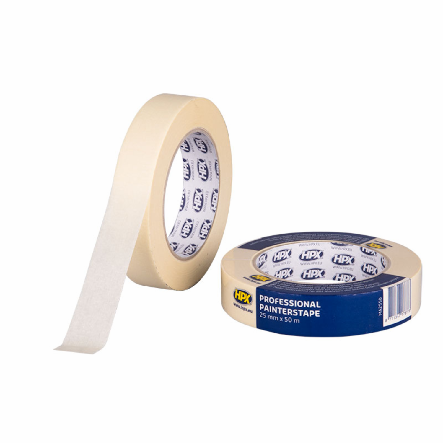Cinta Adhesiva Masking 60oc Cream X 50m HPX 25mm